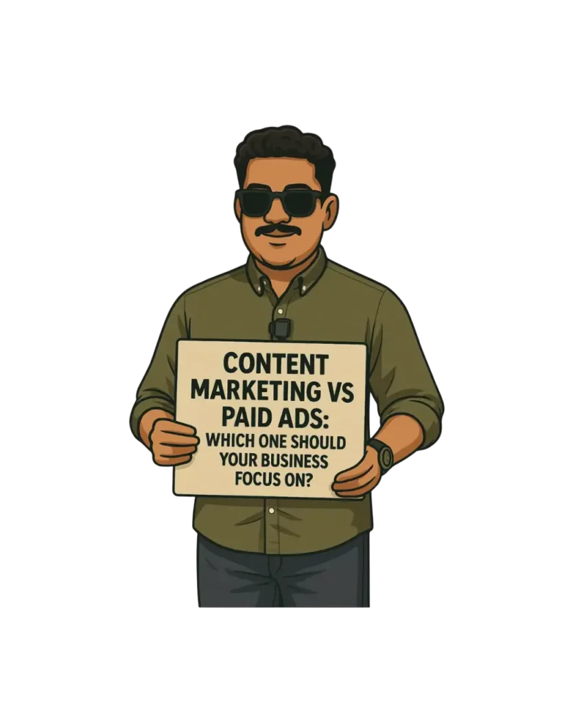 blog of content marketing vs paid Ads as a Best digital marketing strategist in malappuram