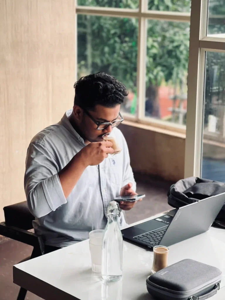 Working with my stress buster chai as a best digital marketing strategist in malappuram